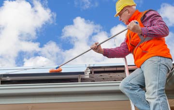 City soft wash roof cleaning